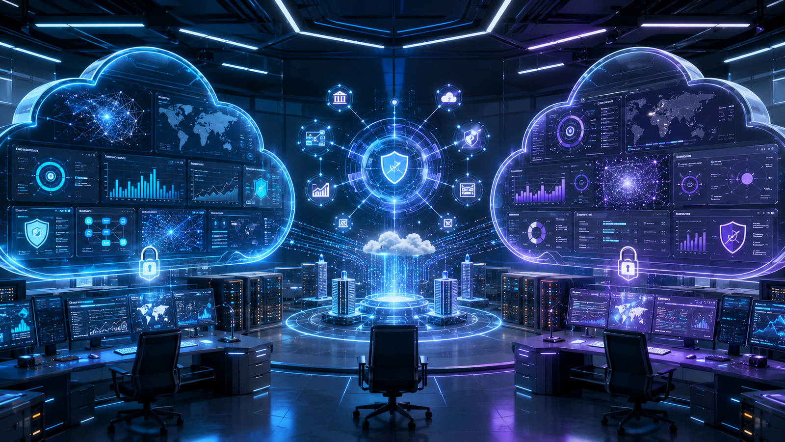 Microsoft Sentinel vs Splunk comparison showing cloud-native SIEM, security analytics, threat detection, log management, and enterprise cybersecurity features in 2026.